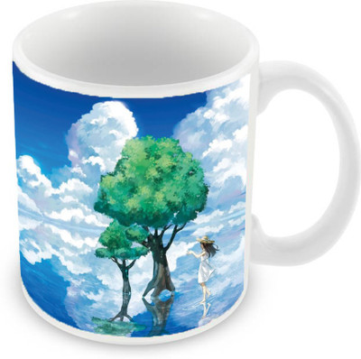 

Sleep Nature's SN-MG-2501 Ceramic Mug(350 ml), Blue
