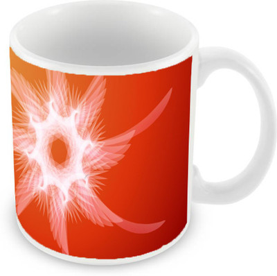 

Sleep Nature's SN-MG-422 Ceramic Mug(350 ml), Red