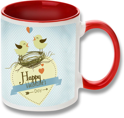 

Heyworlds happy valentine day gifts 0012 Ceramic Mug(325 ml), Multicolor