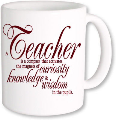 

PhotogiftsIndia Teachers Gift Happy Teachers Day Ceramic Mug(325 ml), Multicolor