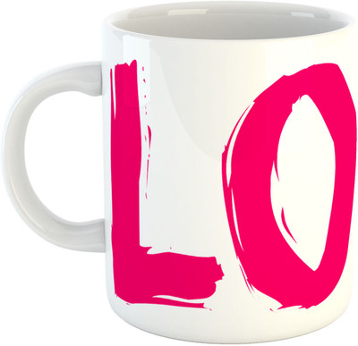 

Deeher Gifts With Love Ceramic Mug(330 ml), Multicolor