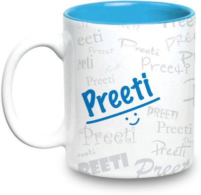 

Hot Muggs Me Graffiti - Preeti Ceramic Mug(350 ml)