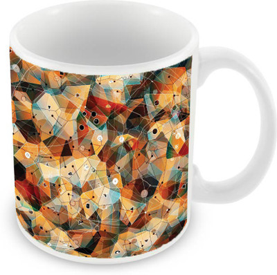 

Sleep Nature's SN-MG-2168 Ceramic Mug(350 ml), Multicolor
