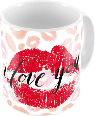 

Home India Designer Romantic Print Coffee 788 Ceramic Mug(300 ml), Multicolor