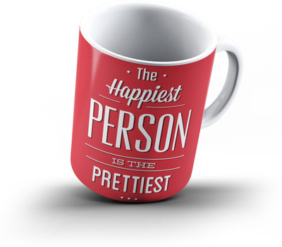 

Ucard Motivational Quote750 Bone China, Ceramic, Porcelain Mug(325 ml), Multicolor