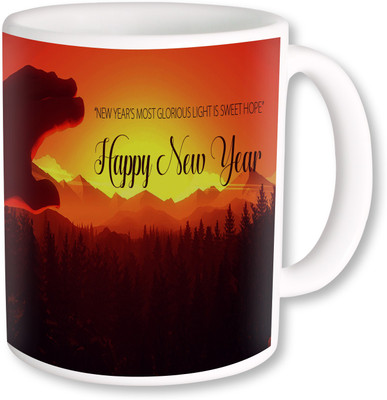 

Heyworlds new year gifts 0036 Ceramic Mug(325 ml), Multicolor