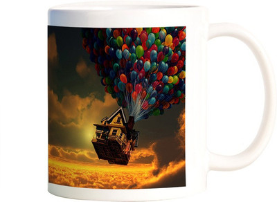 

Rangeele Inkers Up Movie Scene Ceramic Mug(300 ml), Multicolor