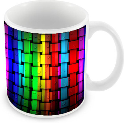 

Sleep Nature's SN-MG-183 Ceramic Mug(350 ml), Multicolor