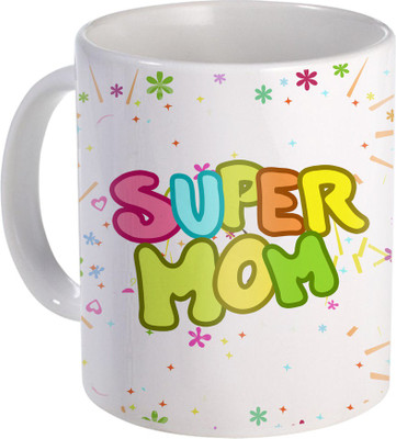 

SKY TRENDS Gift For Mother's Day printed Coffee For Maa Ceramic Mug(350 ml), Multicolor