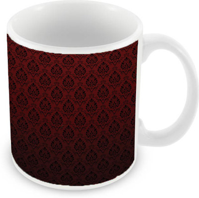 

Sleep Nature's SN-MG-2497 Ceramic Mug(350 ml), Red