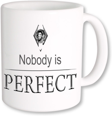 

PhotogiftsIndia Nobody is Perfect_01 Ceramic Mug(325 ml), Multicolor