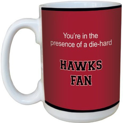 

Tree-Free Greetings Greetings lm44864 Hawks College Basketball Ceramic with Full-Sized Handle, 15-Ounce Ceramic Mug(60 ml), Multicolor