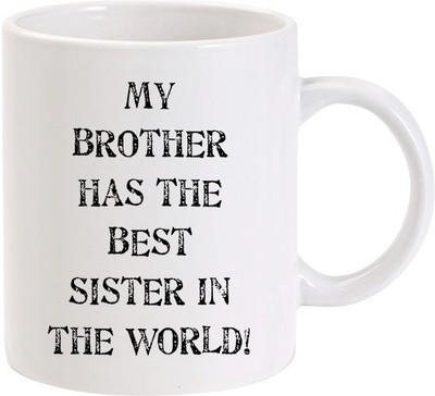40% OFF on Lolprint Best Sister In The World Ceramic Coffee Mug(325 ml) 40% OFF on Lolprint Best Sister In The World Ceramic Coffee Mug(325 ml)