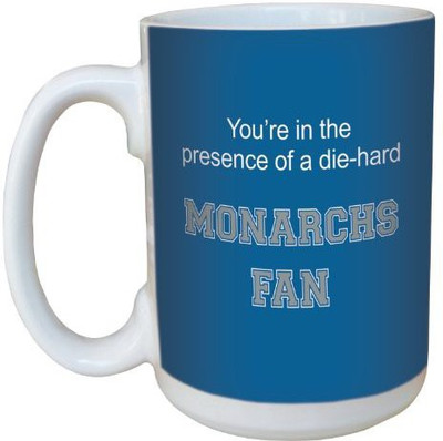 

Tree-Free Greetings Greetings lm44838 Monarchs College Basketball Ceramic with Full-Sized Handle, 15-Ounce Ceramic Mug(60 ml), Multicolor