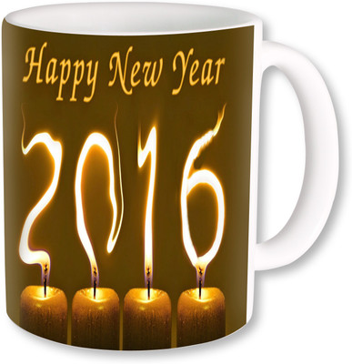 

PhotogiftsIndia happy new year 096 Ceramic Mug(325 ml)