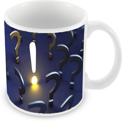 

Sleep Nature's SN-MG-528 Ceramic Mug(350 ml), Multicolor