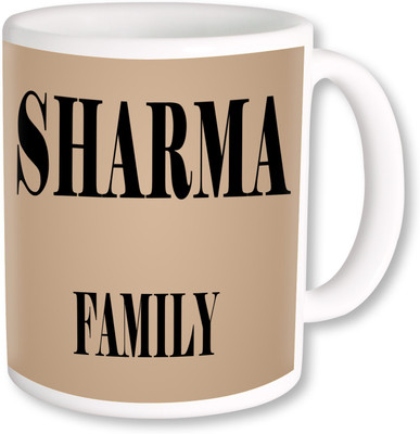 

PhotogiftsIndia Sharma Family 006 Ceramic Mug(325 ml), Multicolor