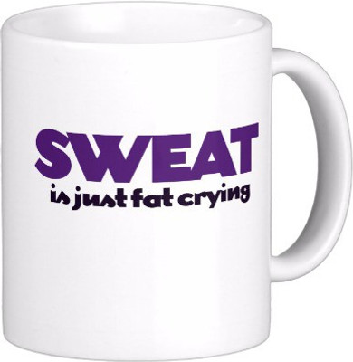 

Exoctic Silver Gym-Vim Doley-Sholey C003 Ceramic Mug(300 ml), Black;purple;white