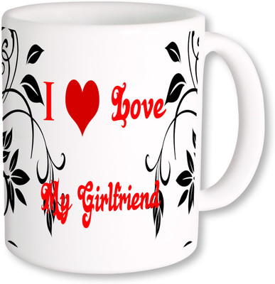 

PhotogiftsIndia I Love My Girlfriend 03 Ceramic Mug(325 ml)