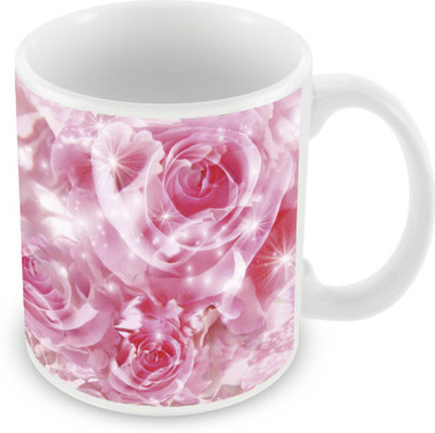 Sleep Nature's SN-MG-1362 Ceramic Mug(350 ml), Pink