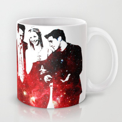 

Astrode Friends Ceramic Mug(325 ml), Multicolor