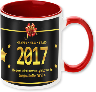 

Heyworlds new year gifts 002 Ceramic Mug(325 ml), Multicolor