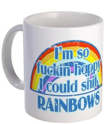 

Exoctic Silver Quoteds ooooo115 Ceramic Mug(300 ml), Multicolor