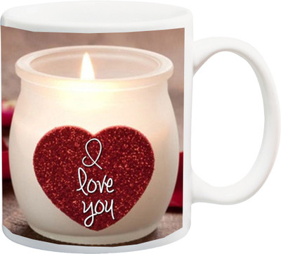 

ME&YOU Valentine's Day/Anniversary Gifts for Lover Ceramic Mug(325 ml), Multicolor