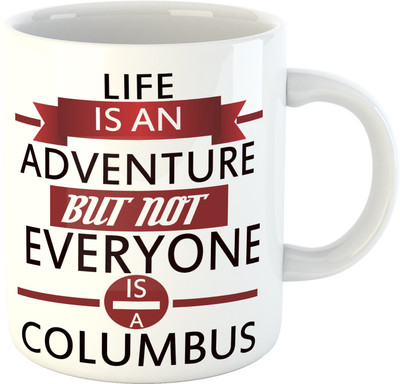 

Deeher Gifts motivational quotes design -2 Ceramic Mug(330 ml), Multicolor