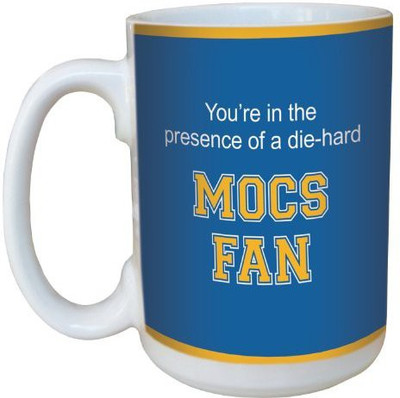 

Tree-Free Greetings Greetings lm44408 Mocs College Football Fan Ceramic with Full-Sized Handle, 15-Ounce Ceramic Mug(60 ml), Multicolor