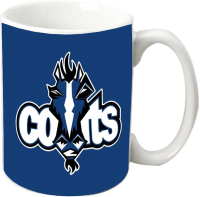 

Maison N Mode Coits Coffee Ceramic Mug(330 ml), Multicolor