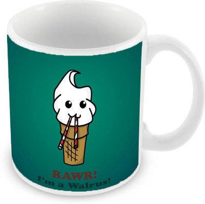 

Sleep Nature's SN-MG-2199 Ceramic Mug(350 ml), Multicolor