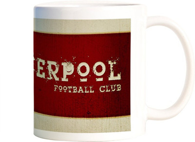 

Rangeele Inkers Liverpool Football Club Ceramic Mug(300 ml), Multicolor