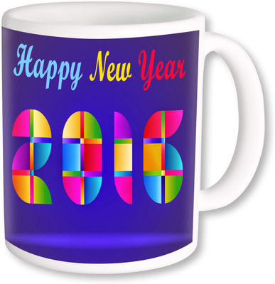 

PhotogiftsIndia Happy New Year 034 Ceramic Mug(325 ml), Multicolor