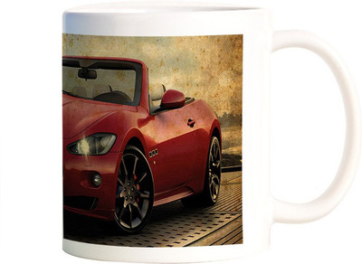 

Rangeele Inkers Maserati Gran Cabrio Ceramic Mug(300 ml), Multicolor
