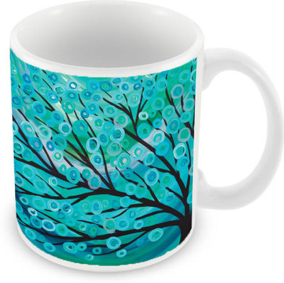 

Sleep Nature's SN-MG-2150 Ceramic Mug(350 ml), Multicolor