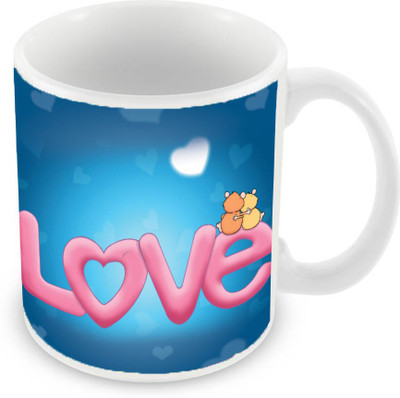 

Sleep Nature's SN-MG-2616 Ceramic Mug(350 ml), Blue