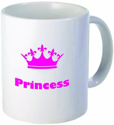 

Rikki Knight LLC Knight Princess 11 oz Ceramic Coffee Cup Ceramic Mug(60 ml), Multicolor