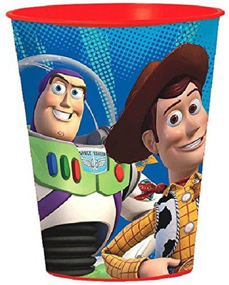 

Amscan Adventurous Toy Story Power up Cup Plastic Mug(5.5 ml), Multicolor