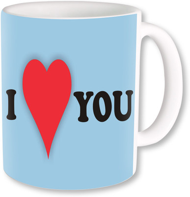 

PhotogiftsIndia I Love You 02 Ceramic Mug(325 ml), Multicolor
