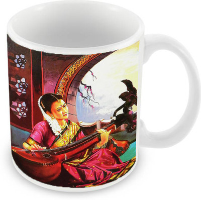 

Sleep Nature's SN-MG-200 Ceramic Mug(350 ml), Multicolor