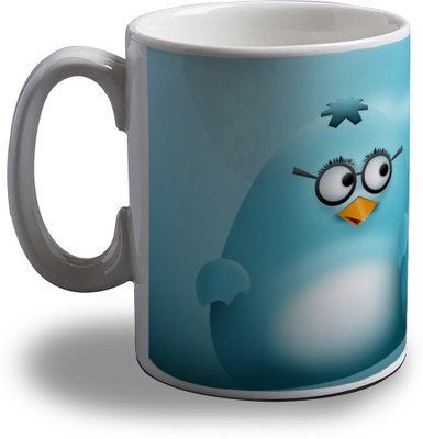 

Artifa Three Cute Blue Ducks Porcelain, Ceramic Mug(350 ml), Multicolor