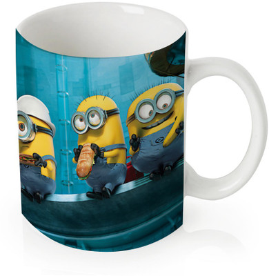 

Webplaza Minions107933 Ceramic Mug(350 ml), Green