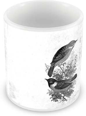 

Posterboy Bird nest Ceramic Mug(350 ml), Multicolor