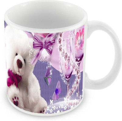

Sleep Nature's SN-MG-392 Ceramic Mug(350 ml), White