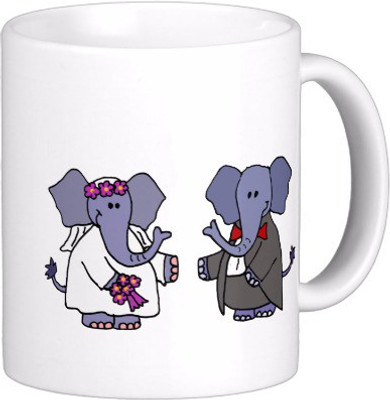 Exoctic Silver Quoteds ooooo40 Ceramic Mug(300 ml), Multicolor