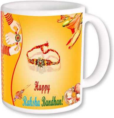 

PhotogiftsIndia Brothers Sisters Love Ceramic Mug(325 ml), Multicolor