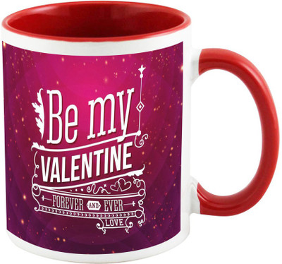 

AllUPrints Amazing Gift For My Love On Valentines Day Red Ceramic Mug(325 ml)