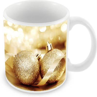 

Sleep Nature's SN-MG-1104 Ceramic Mug(350 ml), Gold
