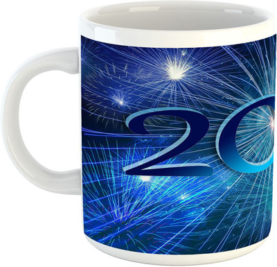 

Deeher Gifts 2017 design1 Ceramic Mug(330 ml), Multicolor